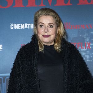 Catherine Deneuve - Avant-première du film "The Irishman" à la Cinémathèque à Paris le 17 octobre 2019. © Olivier Borde/Bestimage