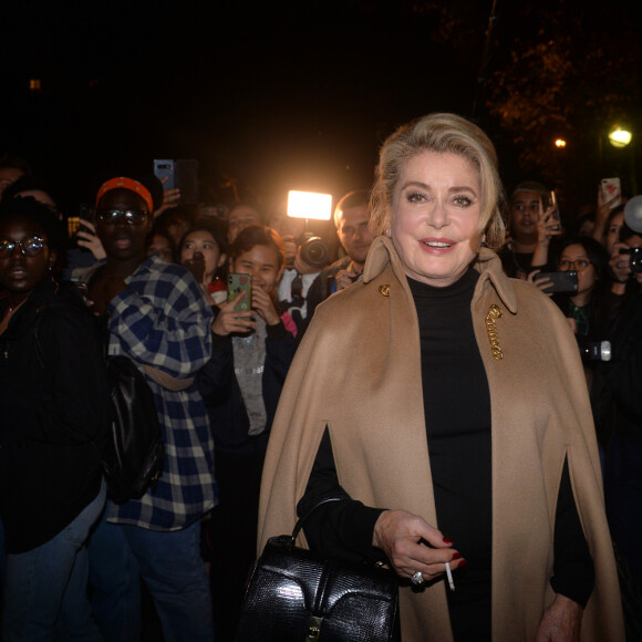 Catherine Deneuve - Arriveés au défilé "Céline" Collection Prêt-à-Porter Printemps/Eté 2020 lors de la Fashion Week de Paris, France, le 27 septembre 2019 © Veeren Ramsamy - Christophe Clovis / Bestimage