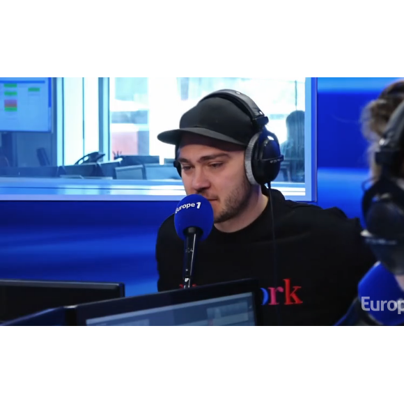 Jeff Panacloc de passage sur "Europe 1" le jeudi 7 novembre 2019. Il a été très ému en évoquant sa fille Rose.