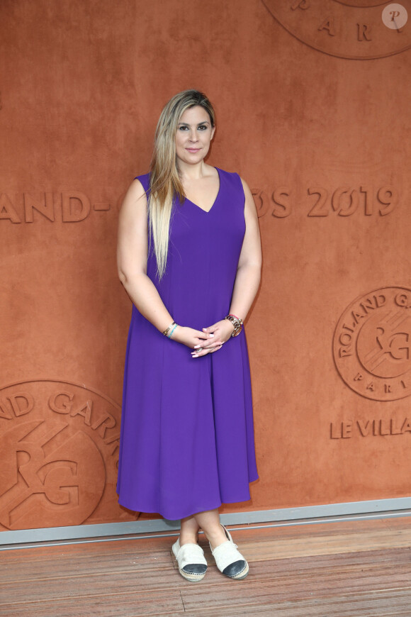 Marion Bartoli au village lors des internationaux de tennis de Roland Garros à Paris, France, le 30 mai 2019. © Jacovides-Moreau/Bestimage