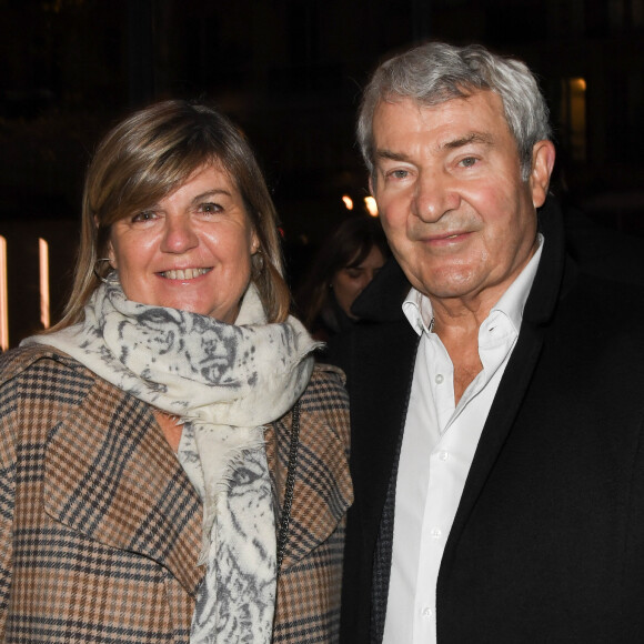 Exclusif - Martin Lamotte et sa nouvelle compagne - Générale de la pièce "Groenland" avec Géraldine Danon au théâtre "La Scala" à Paris le 8 novembre 2019. © Coadic Guirec/Bestimage