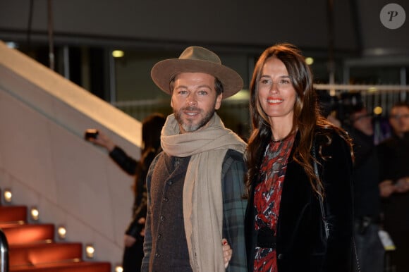 Christophe Maé et sa compagne Nadège Sarron lors de la 18ème cérémonie des "NRJ Music Awards" au Palais des Festivals à Cannes, le 12 novembre 2016. © Rachid Bellak/Bestimage