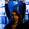 Des manifestants réunis devant le cinéma Champo à Paris, le 12 novembre 2019. Ils se sont opposés à l'avant-première de "J'accuse", le nouveau film de Roman Polanski, récemment accusé d'agression sexuelle par la Française Valentine Monnier.