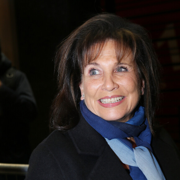 Exclusif - Anne Sinclair - Arrivées à l'avant-première du film "J'accuse" au cinéma UGC Normandie à Paris le 12 novembre 2019. © Jonathan Rebboah/Panoramic/Bestimage1
