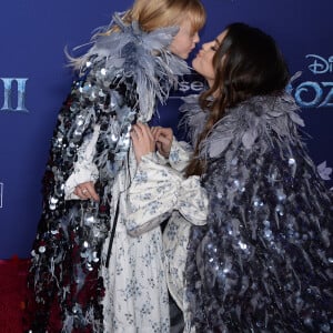 Selena Gomez et sa petite soeur Gracie à l'avant-première du film 'La Reine des Neiges 2' à Los Angeles, le 7 novembre 2019.