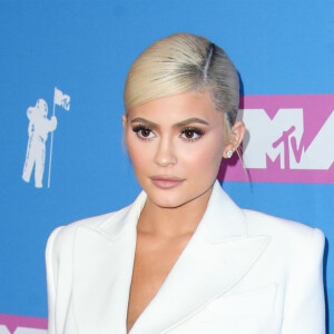 Kylie Jenner lors du photocall de la cérémonie des MTV Video Music Awards à New York le 20 août 2018.