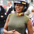 Mel B (Melanie Brown) - Les célébrités lors du Grand Prix automobile de Grande-Bretagne à Silverstone au Royaume-Uni, le 14 juillet 2019.
