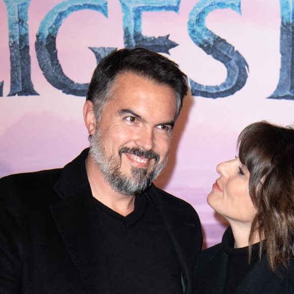 Faustine Bollaert et son mari Maxime Chattam - Projection exceptionelle de "La Reine des Neiges 2" au Grand Rex à Paris le 13 novembre 2019. © David Niviere/ABACAPRESS.COM