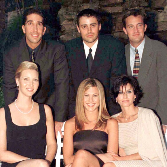 Les acteurs de Friends au Beverly Hills Hotel le 26 septembre 1997.