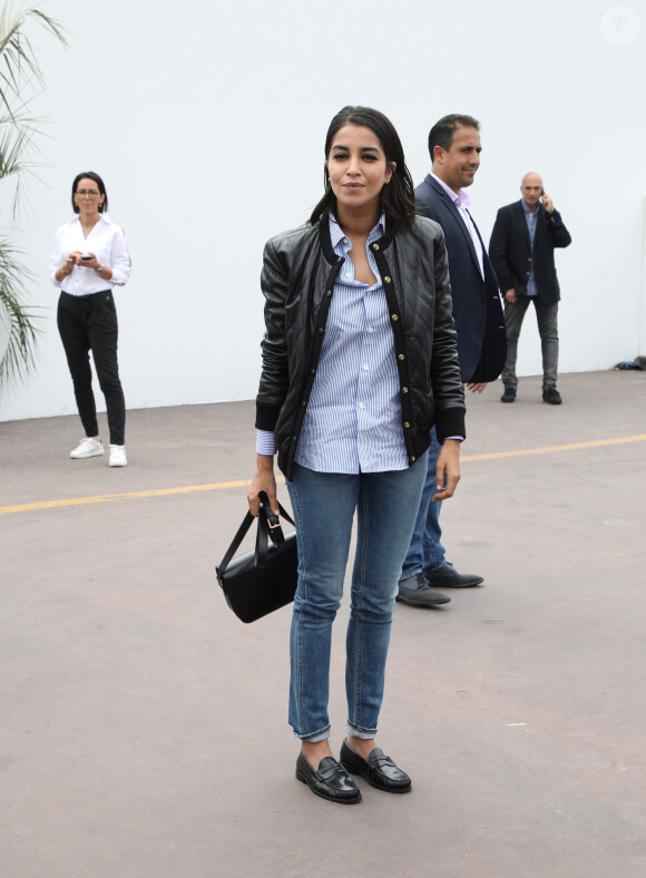 Leïla Bekhti arrive au déjeuner de l'Agora lors du 72ème Festival International du Film de Cannes, France, le 22 mai 2019. © Denis Guignebourg/Bestimage