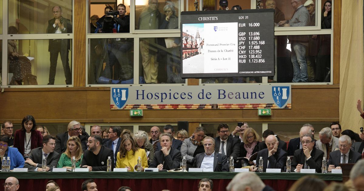 159ème Vente Aux Enchères Des Vins Des Hospices De Beaune, Le 17 ...