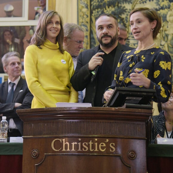 Ophélie Meunier, François-Xavier Demaison - 159ème vente aux enchères des vins des Hospices de Beaune le 17 novembre 2019. © Giancarlo Gorassini/Bestimage