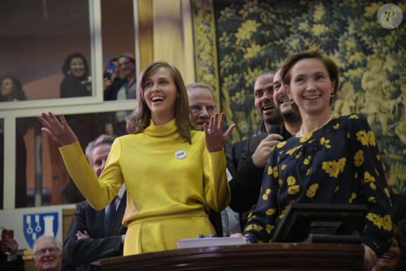 Ophélie Meunier, Christophe Lambert, Tony Parker, François-Xavier Demaison - 159ème vente aux enchères des vins des Hospices de Beaune le 17 novembre 2019. © Giancarlo Gorassini/Bestimage