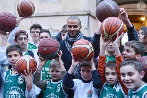 Tony Parker - 159ème vente aux enchères des vins des Hospices de Beaune le 17 novembre 2019. © Giancarlo Gorassini/Bestimage