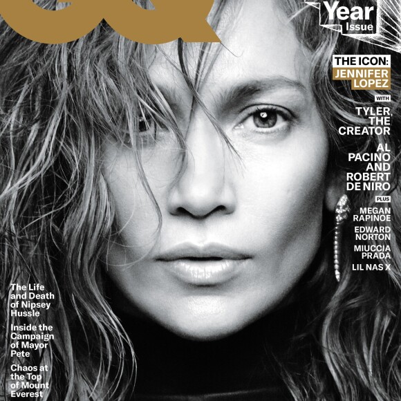 Jennifer Lopez, nommée Icône de l'année par GQ. Photo par Daniel Jackson.