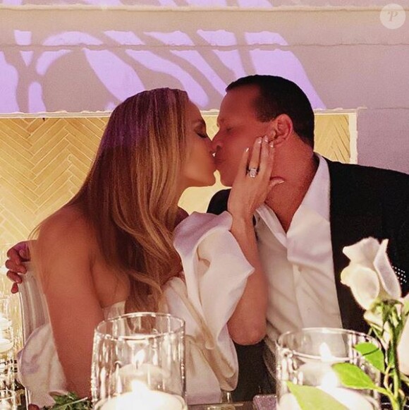 Jennifer Lopez et son fiancé Alex Rodriguez. Septembre 2019.