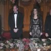 Kate Middleton, duchesse de Cambridge, en robe Alexander McQueen, et le prince William assistaient le 18 novembre 2019 au Palladium Theatre à Londres, depuis la loge royale, à la Royal Variety Performance, gala annuel au profit de la Royal Variety Charity qui soutient les professionnels du divertissement dans le besoin.