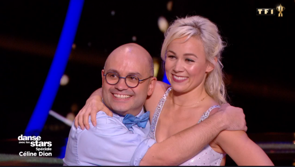 Yoann Riou et Emmanuelle Berne - Danse avec les stars saison 10, le 12 octobre 2019.