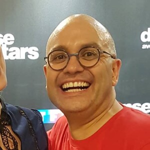 Yoann Riou et sa partenaire de "Danse avec les stars 2019" souriants sur Instagram, le 22 septembre 2019.
