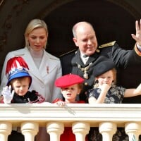 Jacques et Gabriella de Monaco adorables et remuants, ils égayent le palais