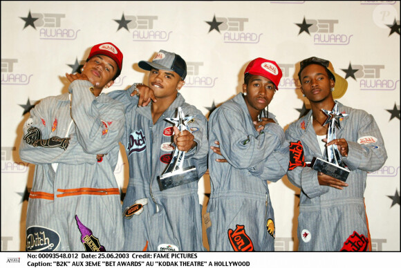 Le groupe B2K aux BET Awards le 25 juin 2003.