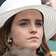  Emma Watson - Tournois de Wimbledon, Londres. Le 14 juillet 2018. @Steven Paston/PA Wire/ABACAPRESS.COM 