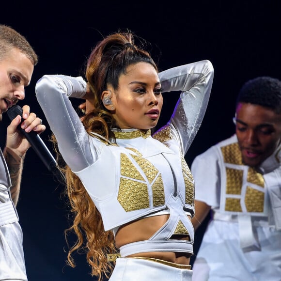 M. Pokora en concert au Palais Nikaia à Nice dans le cadre de sa tournée Pyramide Tour le 15 novembre 2019. © Lionel Urman / Bestimage