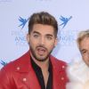 Adam Lambert et Aaron Carter - Les Célébrités arrivent à la soirée "Project Angel Food" à Los Angeles le 19 août 2017