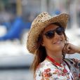 Eve Angeli à Monaco en marge des essais libres du "Grand Prix de Formule 1". Le 24 mai 2018. © Jean François Ottonello / Nice Matin / Bestimage