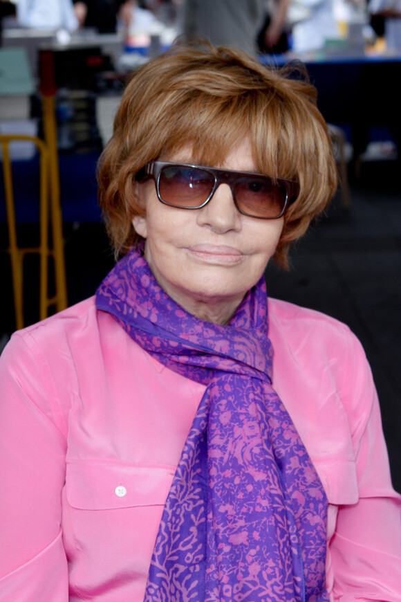 Nadine Trintignant - Festival du livre de Nice. Le 14 juin 2014.