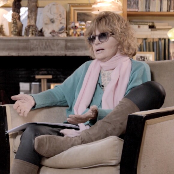 Nadine Trintignant dans "Enquête exclusive", consacré à Bertrand Cantat et sa fille Marie Trintignant. Le 24 novembre 2019.