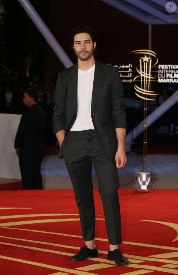 Tahar Rahim lors de la cérémonie d'ouverture du 17ème festival international du film de Marrakech , Maroc, le 30 novembre 2018. © Denis Guignebourg/BestImage