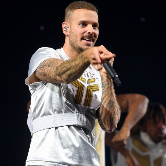 M. Pokora en concert au Palais Nikaia à Nice dans le cadre de sa tournée Pyramide Tour le 15 novembre 2019. © Lionel Urman / Bestimage