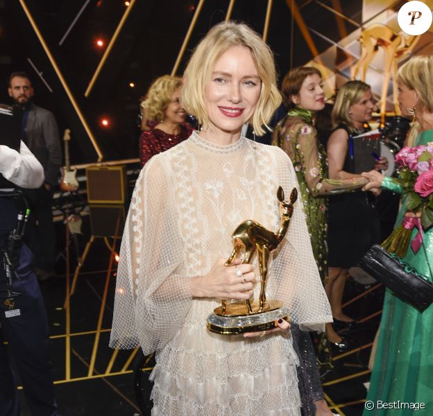 Naomi Watts à la soirée des "Bambi Awards 2019" à Baden-Baden, le 21 novembre 2019.
