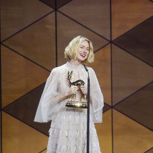 Naomi Watts à la soirée des "Bambi Awards 2019" à Baden-Baden, le 21 novembre 2019.