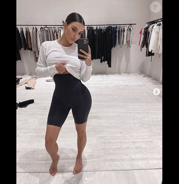 Kim Kardashian. Octobre 2019.