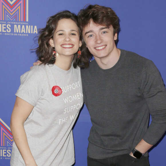 Lucie Lucas et Thomas Chomel de la série "Clem" - 10ème édition du Festival Series Mania à Lille, le 24 mars 2019. © Christophe Aubert via Bestimage