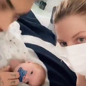 Jessica Thivenin avec son fils Maylone sur Snapchat, le 25 novembre 2019