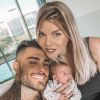 Jessica Thivenin avec son mari Thibault et leur fils Maylone, le 3 novembre 2019, sur Instagram