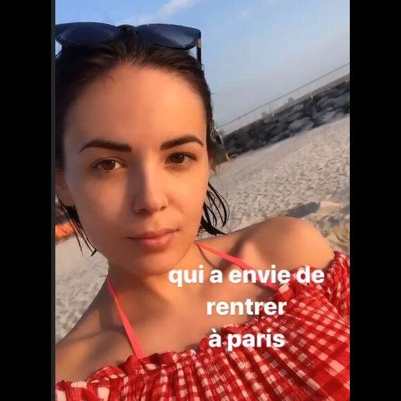 Agathe Auproux à Dubaï, le week-end du 23 novembre 2019