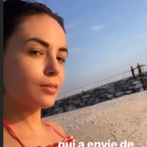 Agathe Auproux à Dubaï, le week-end du 23 novembre 2019