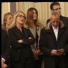 Exclusif - Céline Boulay-Espéronnier, Carla Bruni-Sarkozy -Nicolas Sarkozy se voit décerner le 13e Prix Edgar Faure, lors d'une cérémonie organisée à la mairie du XVIème arrondissement. Paris le 12 novembre 2019. © Alain Guizard/Bestimage