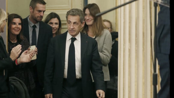 Carla Bruni-Sarkozy fière de son Nicolas, récompensé pour son livre