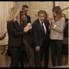 Exclusif - Nicolas Sarkozy et sa femme Carla Bruni-Sarkozy - Nicolas Sarkozy se voit décerner le 13e Prix Edgar Faure, lors d'une cérémonie organisée à la mairie du XVIème arrondissement. Paris le 12 novembre 2019. © Alain Guizard/Bestimage