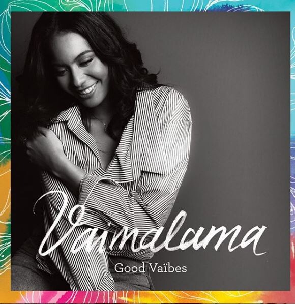 "Good Vaïbes", le premier album de Vaimalama Chaves - photo Instagram, le 9 novembre 2019