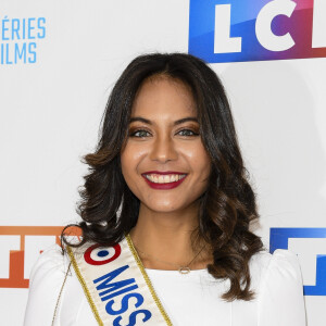 Vaimalama Chaves (Miss France 2019) - Soirée de rentrée 2019 de TF1 au Palais de Tokyo à Paris, le 9 septembre 2019. © Pierre Perusseau/Bestimage