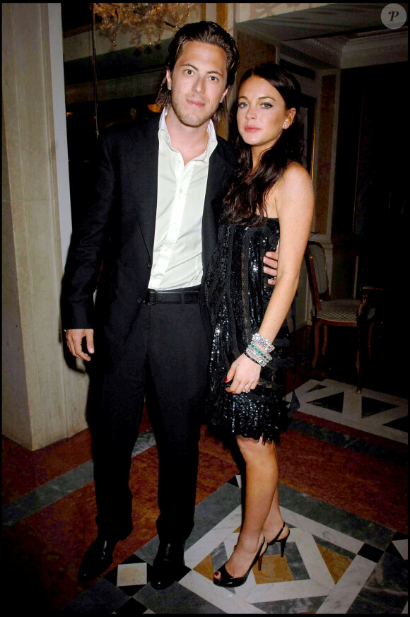 Lindsay Lohan et Harry Morton à l'after party du film "Bobby" à l'hôtel Baglioi le 5 septembre 2006, à Venise