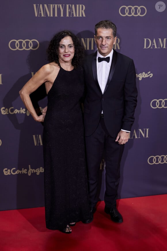 Javier Banderas (le frère d'Antonio Banderas) assiste à la cérémonie des "Vanity Fair Personality of the Year Awards 2019" à Madrid, le 25 novembre 2019.