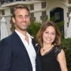 Shirley Bousquet et son compagnon Charles lors de l'inauguration de l'hôtel Barrière Le Grand Hôtel Dinard, après cinq mois de rénovation, à Dinard, France, le 15 juin 2019. © Coadic Guirec/Bestimage