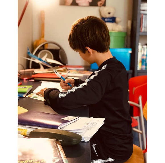 Oscar, le fils de Sylvie Tellier, sur Instagram, 12 mai 2019